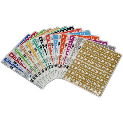 FILE-RITE C-EZI LABEL LETTER T SHEET/40