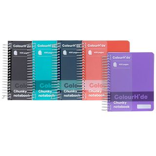 COLOURHIDE CHUNKY NOTEBOOK 140X110MM