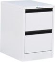 PRECISION FILING CABINET 2 DRAWER WHITE