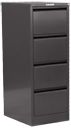 PRECISION FILING CABINET 4 DRAWER BLACK