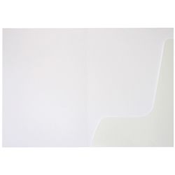 FM PRESENTATION FOLDER WHITE SINGLE 50PK