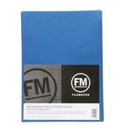 FM PRESENTATION FOLDER NAVY DOUBLE PK10