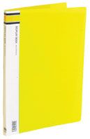 DISPLAY/CLEAR BOOK FM YELLOW 20 POCKET