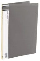 DISPLAY/CLEAR BOOK FM GREY 20 POCKET