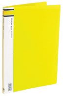 DISPLAY/CLEAR BOOK FM YELLOW 40 POCKET