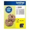 INKJET CARTRIDGE BROTHER LC233Y YELLOW