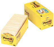 POST IT NOTES CABINET PACK 654 YELLOW