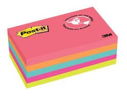 POST IT NOTES 655 CAPETOWN ASST PKT/5