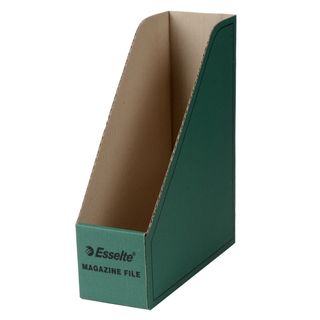 ESSELTE MAGAZINE FILE CARDBOARD GREEN