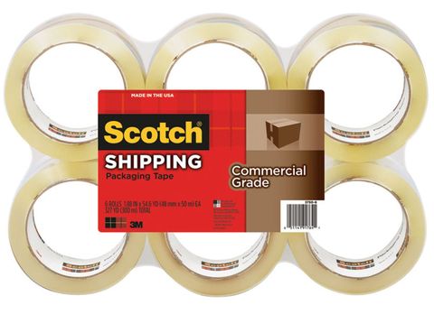 SCOTCH PACKAGING TAPE 3750 48X50 CLEAR
