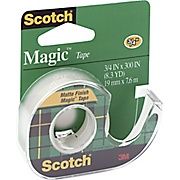 SCOTCH 105 MAGIC TAPE+DISP 19MMX7.62M.