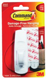 3M COMMAND LARGE UTILITY HOOK 17003