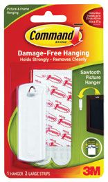 PICTURE HANGER 3M COMMAND ADHESIVE 17040