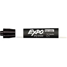 WHITEBOARD MARKER EXPO BLACK BULLET TIP