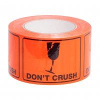 DONT CRUSH MESSAGE LABELS SELLOTAPE 0732