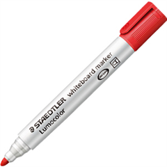 STAEDTLER WHITEBOARD MARKER 351 RED FINE