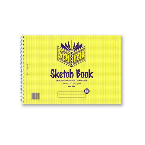 SKETCH BOOK SPIRAX 534 A4