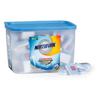 DISHWASHING TABLETS ALL IN ONE  TUB 10O