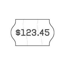 PRICING GUN LABEL METO 18X11MM PERMANENT