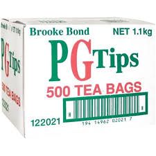TEA BAGS PG TIPS BOX/500