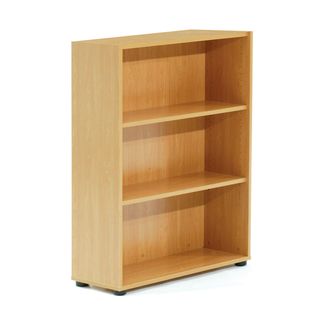 BOOKCASE ERGOPLAN H1200XW900XD315 TAWA