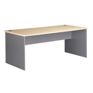 EKO DESK W1800XD800MM MAPLE/SILVER