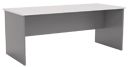 ERGOPLAN DESK W1500XD800XH730 SILVER/WH