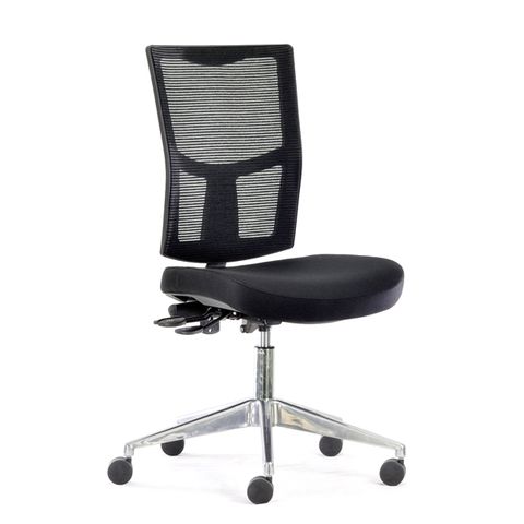 KNIGHT CHAIR URBAN MESH ALLOY BASE