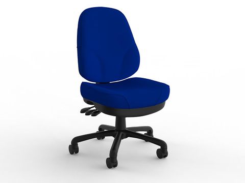 OFFICE CHAIR KNIGHT PLYMOUTH SKY BLUE