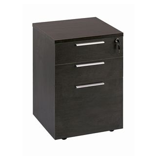 CUBIT MOBILE 2 DRAWER PLUS FILE DARK OAK