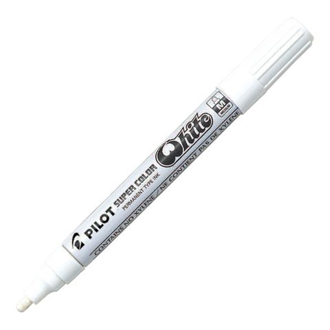 PILOT SUPER COLOUR PAINT MARKER M WHITE