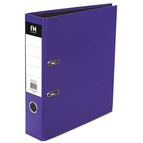 LEVER ARCH FILE FM VIVID A4 PURPLE