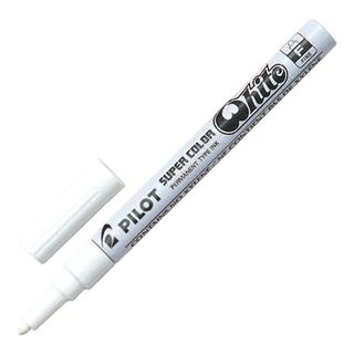 PILOT SUPER COLOUR PAINT MARKER M WHITE