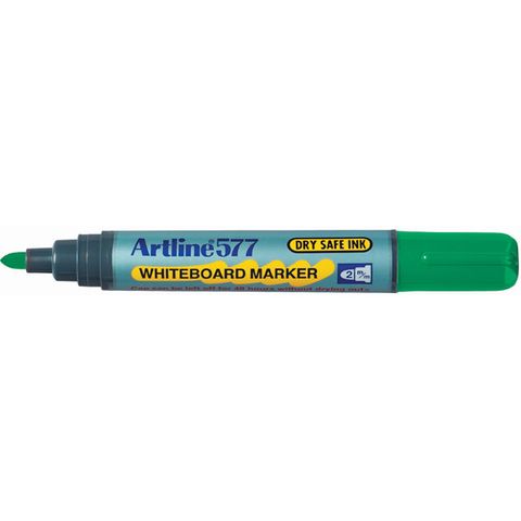 WHITEBOARD MARKER ARTLINE 577 GREEN BULL