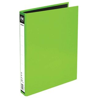 FM RINGBINDER VIVID A4 26/2D LIME GREEN