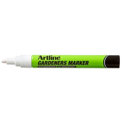 ARTLINE GARDENERS PERMANENT MARKER WHITE