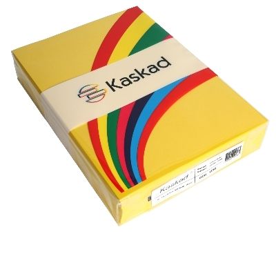 COLOURED CARD A4 ORIOLE GOLD 160GSM