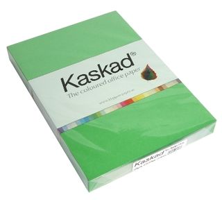 COLOURED CARD A4 WOODPECKER GREEN 160GSM