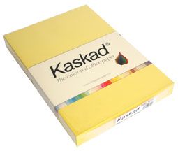 COLOURED CARD CANARY YELLOW A4 225GSM