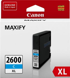 INKJET CARTRIDGE CANON PGI2600 XL CYAN