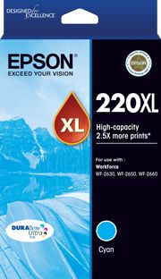 INKJET CARTRIDGE EPSON 220XL CYAN