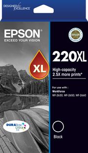 INKJET CARTRIDGE EPSON 220XL HY BLACK