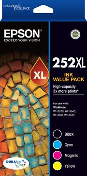 INKJET CARTRIDGE EPSON 252XL BLACK