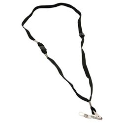 DIXON LANYARD FLAT BLACK PKT/10