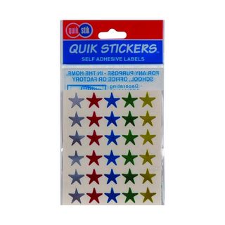 STAR LABEL QUIK STIK 15MM MULTI PK135