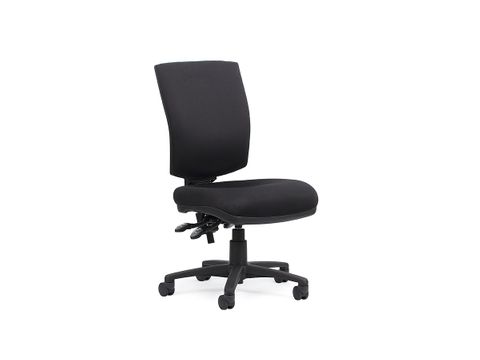 OFFICE CHAIR NOVA 3 LEVER HIGHBACK BLACK