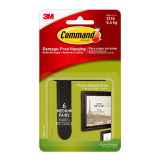 3M COMMAND PICTURE HANGING STRIPS BLACK