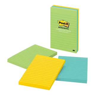 POST-IT NOTE 660-3AU JAIPUR LINED PKT/3