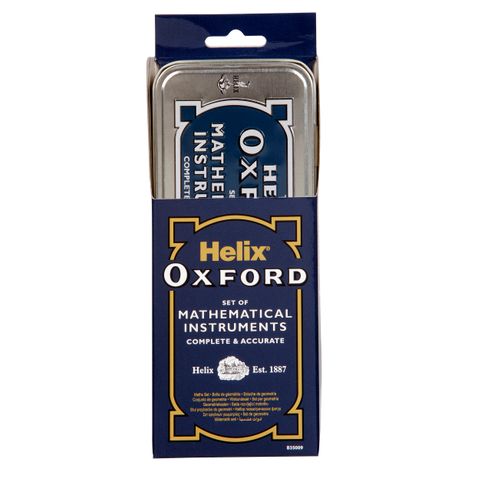 HELIX OXFORD MATH SET ECONOMY BLUE