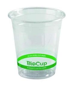 PLASTIC CUPS COLD BIOWARE 200ML BX/2000